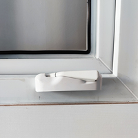 Ouragan Impact Double balançoire UPVC fenêtre à battants pour maisons isolation thermique insonorisé vitré vinyle PVC profil fenêtres