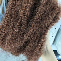 Originea Cheveux Humains Brésiliens Vierges Afro Kinky en Vrac pour Tresses, Crochets et Extensions de Cheveux