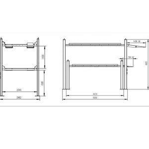 BLURESEA-elevador de estacionamiento de coche, dispositivo Vertical de cuatro postes, Triple, <span class=keywords><strong>3000KG</strong></span> por plataforma - Product Image 6