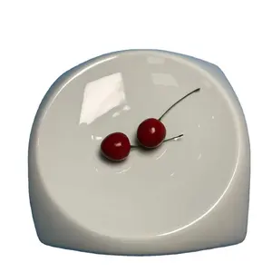 Kitchen Hotel High Temperature Ceramic Tableware Fruit Plate