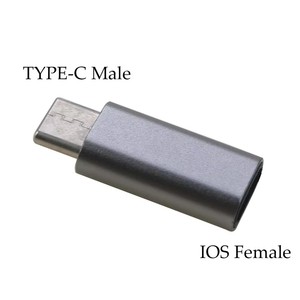 Adaptateur USB C mâle vers IOS femelle pour <span class=keywords><strong>iPhone</strong></span> X XR XS Max 8 7 6 <span class=keywords><strong>6S</strong></span> <span class=keywords><strong>Plus</strong></span> type-c à 8pin câble de charge synchrone convertisseur - Product Image 5