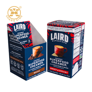 Scatola di carta per caffè istantaneo stampata personalizzata scatola di carta opaca per prodotti quadrati da caffè - Product Image 6