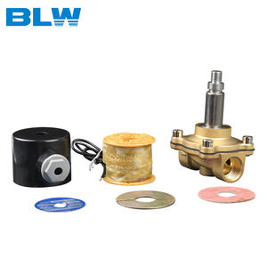 DN10 DN15 DN20 DN25 DN32 DN40 DN50 3/8 1/2 3/4 1 1.2 1.5 2 Polegada 2W Normalmente Fechado AC220V DC12V DC24V Válvula De Esfera Solenóide - Product Image 2