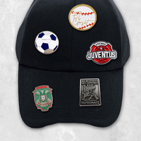 Épingles à chapeau, badges en métal émaillé sur le thème du baseball pour la mode