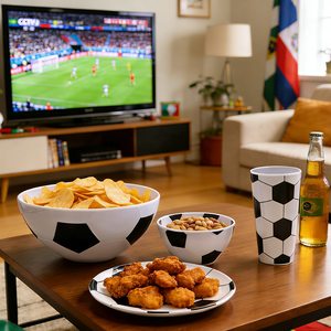 Vasos de Melamina de 500 ml/17 oz para la Copa Mundial de Fútbol, Ideales para Fiestas Deportivas y Noches de Juego - Product Image 4