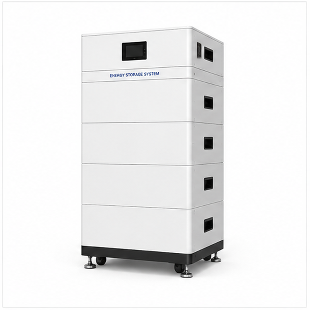 5kWh Stackable LiFePO4 Battery 51.2V | Modular Mobile Solar Energy Storage System with BMS for Residential Use