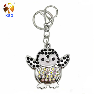 Wholesale Customizable Logo Cool and Stylish Rubik's Cube Anime Keychain Uv Printing Plastic Key Chains Self Defense Keychain
