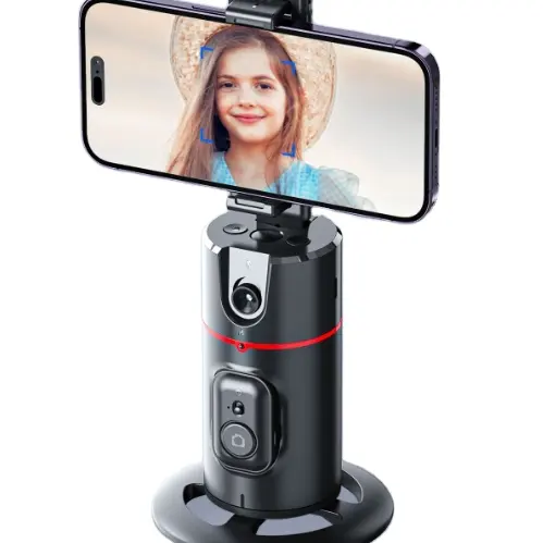 Intelligente 360 Follow Camera Pan und Tilt Abnehmbarer Telefon clip