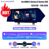 Reproductor Android 10,25 para coche de 13,0 pulgadas para BMW 3 4 Series sistema Nbt Evo de 2013-2018 años SISTEMA DE Radio estéreo Dsp navegación