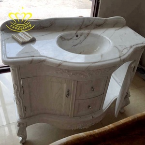 Moderno <span class=keywords><strong>Beige</strong></span> mármol tocador <span class=keywords><strong>piedra</strong></span> <span class=keywords><strong>lavabo</strong></span> para granja comedor baño Hotel escuela al aire libre baño cocina Hospital Villa - Product Image 6
