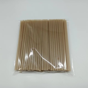 قش قصب السكر القابل للتحلل الحيوي بسعر المصنع، مقاس 6 مم × 210 مم، متوفر بأحجام 6 مم و8 مم و12 مم، مناسب للحفلات والمطاعم ومشروبات الشاي بالفقاعات - Product Image 5