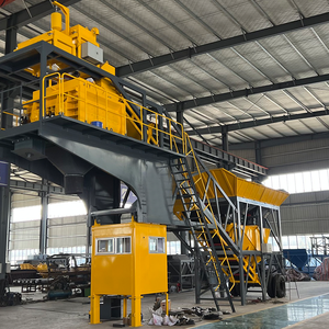 Centrale à béton mobile électrique portable pour le mélange de ciment prêt à l'emploi avec contrôleur, fabriquée en Chine - Product Image 3