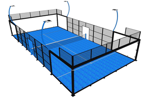 El Fabricante Vende Nuevo Diseño Panorámico <span class=keywords><strong>de</strong></span> Pista <span class=keywords><strong>de</strong></span> Pádel para Estadio - Product Image 2