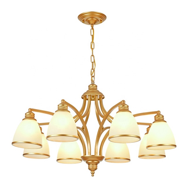 2022 New Style Pendant Light Manufacturer Sells Modern Simple Gold LED Iron Dining Room Hanging Lamp Directly