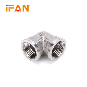 IFAN Stainless Steel Hose <strong>Fittings</strong> Full Size PN25 Female Thread Socket Tee Elbow Stainless Steel Water <strong>Pipe</strong> <strong>Fitting</strong> - Product Image 3