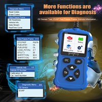 Nuevo OBD2/EOBD 12V azul V600 Plug & Play CAN lector de código herramienta de diagnóstico de coche eficiente para controles de vehículos