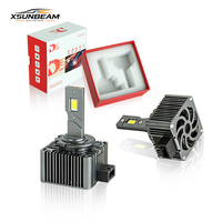 Sistema de Iluminación Automotriz Serie D, Faros LED D1S D3S D5S, Aptos para Todo Clima, Plug and Play, Sin Errores Canbus, Reemplazo de Xenón HID para Automóvil