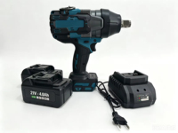 Kunci Impack Mega Torsi OEM Heavy-Duty Brushless 2000Nm Torsi Maksimum Gaya Impak Tinggi 1/2" Drive Kit untuk Peralatan Konstruksi