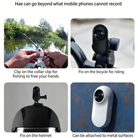 Cámara HD Portátil Moderna para Mascotas, con Diseño Sólido para Collar, Antivibración, Batería de Larga Duración, Grabadora Inteligente para Exteriores para Perros y Gatos