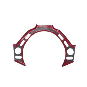 08-16 pour les accessoires de modification de décoration intérieure des boutons de volant pour volant en fibre de carbone Nissan GTR R35 - Product Image 3