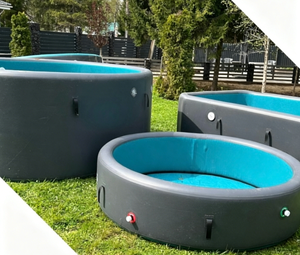 Piscine gonflable durable à structure Drop Stitch, grande piscine rectangulaire rigide, piscine portable pour la famille, jeux aquatiques dans la cour - Product Image 3