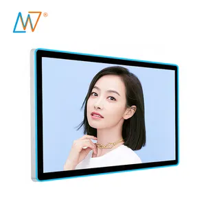 متعدد اللغات 21 شاشة الكريستال السائل تسجيل التلفزيون لاعب إعلان الرقمية sigmage شاشات للدعاية في مخازن