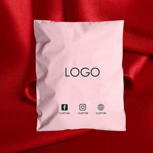 Bolsas de Envío Rosas Personalizadas, Bolsas de Correo Autoadhesivas, Ecológicas, Biodegradables, para Ropa - Product Image 1