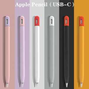 Housse en silicone souple pour <span class=keywords><strong>Apple</strong></span> <span class=keywords><strong>Pencil</strong></span> Étui USB C pour <span class=keywords><strong>Apple</strong></span> <span class=keywords><strong>Pencil</strong></span> 3rd Generation Nib Cover Accessoires - Product Image 4