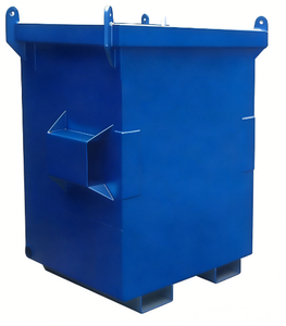 Crane Lift Skip Waste <strong>Bin</strong> With Lid Steel Dumpster Container For <strong>Scrap</strong> Metal Recycling And Solid Waste Management Customizable - Product Image 1