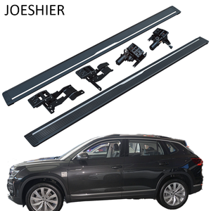 JOESHIER Luxury Full Set Aluminum Alloy Off-Road Protection Electric Power Side <b>Step</b> Running Board For VW TAYRON 2019+ - Product Image 1
