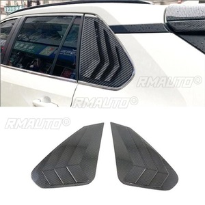 Car Rear Triangle <b>Window</b> Shark Cheek Trim for Toyota RAV4 2020+ Rear Side <b>Vent</b> <b>Window</b> Trim Cover Car Accessories - Product Image 2