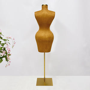 Pinable nữ mannequin vải bọc ngực lớn trên nửa cơ thể hiển thị cho cửa sổ dressmakers dummystore lớn hip của phụ nữ - Product Image 6