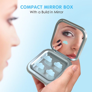 Toppa dell'<span class=keywords><strong>acne</strong></span> idrocolloide a forma di nuvola blu chiaro 4 toppe <span class=keywords><strong>Per</strong></span> foglio in custodia a specchio d'argento - Product Image 3