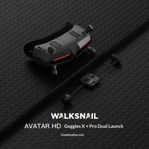 Walksnail Avatar HD Goggles X mit Pro Kit - 1080P 100FPS FPV-Brille mit Austauschbarem VRX & Bluetooth Wi-Fi - Product Image 1