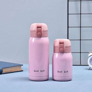 Stainless Steel Vacuum Tumbler Good Luck Insulated Water Bottle Round Travel <b>Flask</b> Multicolor 12-24 Hours Thermal Keep <b>Hot</b> Cold - Product Image 5
