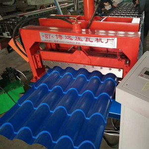 Mesin Pembentuk Gulungan Lembaran Baja Warna Genteng Berlapis Mesin Pembuat Genteng Logam Berlapis - Product Image 6