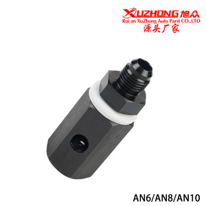 <b>Modified</b> Fuel Tank Exhaust Check Valve AN6 AN8 AN10 3/4 In Aluminum <b>Plastic</b> Stainless Steel Oil Ventilation Connector - Product Image 5