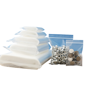 Sacs en plastique transparents à fermeture éclair, emballage résistant à l'humidité pour les collations, les bijoux et les petites pièces - Product Image 2