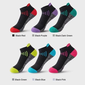 Chaussettes <span class=keywords><strong>de</strong></span> Sport <span class=keywords><strong>de</strong></span> Cheville Bon Marché en Gros, Chaussettes Courtes Unisexes pour la Course et le Basketball, <span class=keywords><strong>Lot</strong></span> <span class=keywords><strong>de</strong></span> 6 Paires - Product Image 3