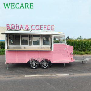 Nouvelle remorque de restauration rétro, foodtruck <span class=keywords><strong>vintage</strong></span>, camionnette Citroën H mobile, <span class=keywords><strong>camion</strong></span> de vente de glaces, café, boissons glacées, à vendre - Product Image 3