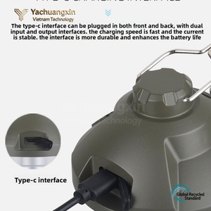 Multi functional outdoor portable <b>charging</b> hanging <b>lamp</b> camping tent camping lighting LED <b>lamp</b> lantern rechargeable - Product Image 2
