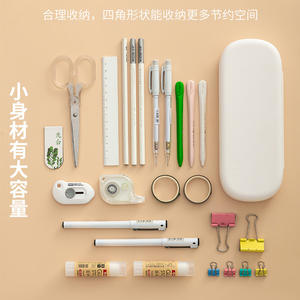 Caja de Almacenamiento de Papelería Creativa de Doble Capa con Diseño de Dibujos Animados, Estuche Impermeable para Lápices para Uso Escolar - Product Image 5