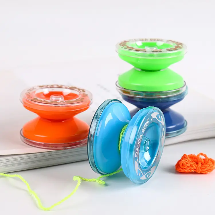 Vendita calda classico divertimento per bambini in plastica ad alta velocità yo-yo giocattolo preferito dai bambini mini cartoon yo-yo gioco regalo GG