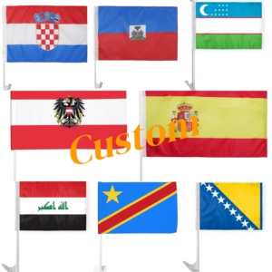Custom 2026 Global Soccer Match Country 12*18in Car Flag Fashionable Item,Car-specific Flag,outdoor Travel,Outdoor Use. - Product Image 1