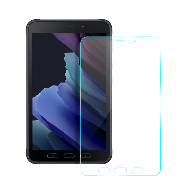 VMAX 2.5D for Samsung Galaxy Tab Active3 8.0 Inch 9H Tempered Glass Screen Protector Tablet Scratch Proof Clear Film