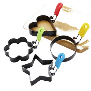 Molde para Huevos Antiadherente Irregular y Ecológico con Asa Plegable, Apto para Lavavajillas, Utensilio de Cocina Multiusos para Carne y Omelette - Product Image 3