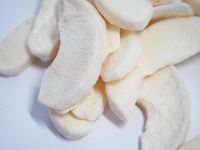 Tranches de pommes surgelées en vrac, emballées sous vide, naturelles, croustillantes, sans additifs, 100 % saines, pour céréales, boulangerie, OEM