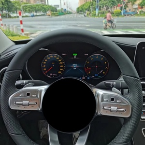 Volant en cuir automobile pour Mercedes Benz Amg S300 S320 S500 G500 G55 G350 W205 W204 E200 - Product Image 4