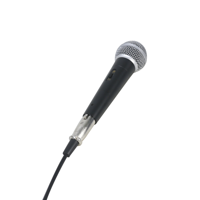 High Quality Wired Handheld Dynamic Microphone with Echo Suppression for Live Performance