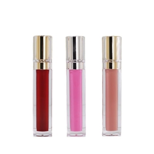 Brillo Labial Líquido Personalizado al por Mayor MLM, Bajo MOQ, Alta Calidad, Resistente al Agua, con Saborizante, Etiqueta Privada, Vegano, Color Rosa, Efecto Voluminizador - Product Image 1